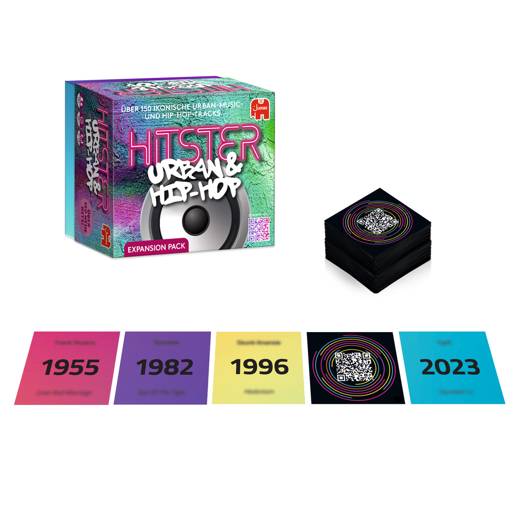 Weitere Ansicht: Jumbo Spiele - Hitster - Urban & Hip-Hop