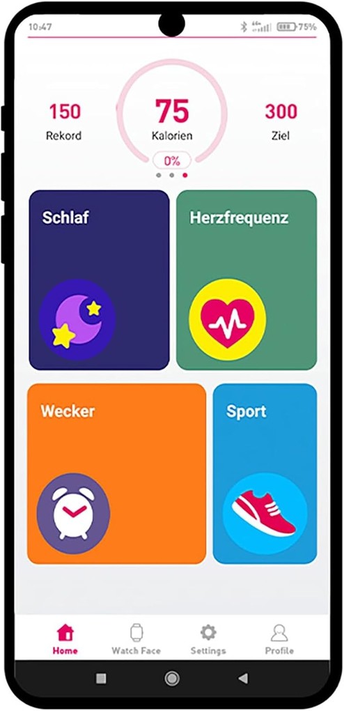 Weitere Ansicht: Kurio Smartwatch Black