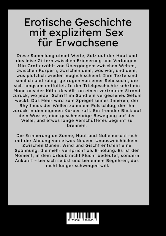 Weitere Ansicht: Ein kurzer Urlaub | Mia Graf