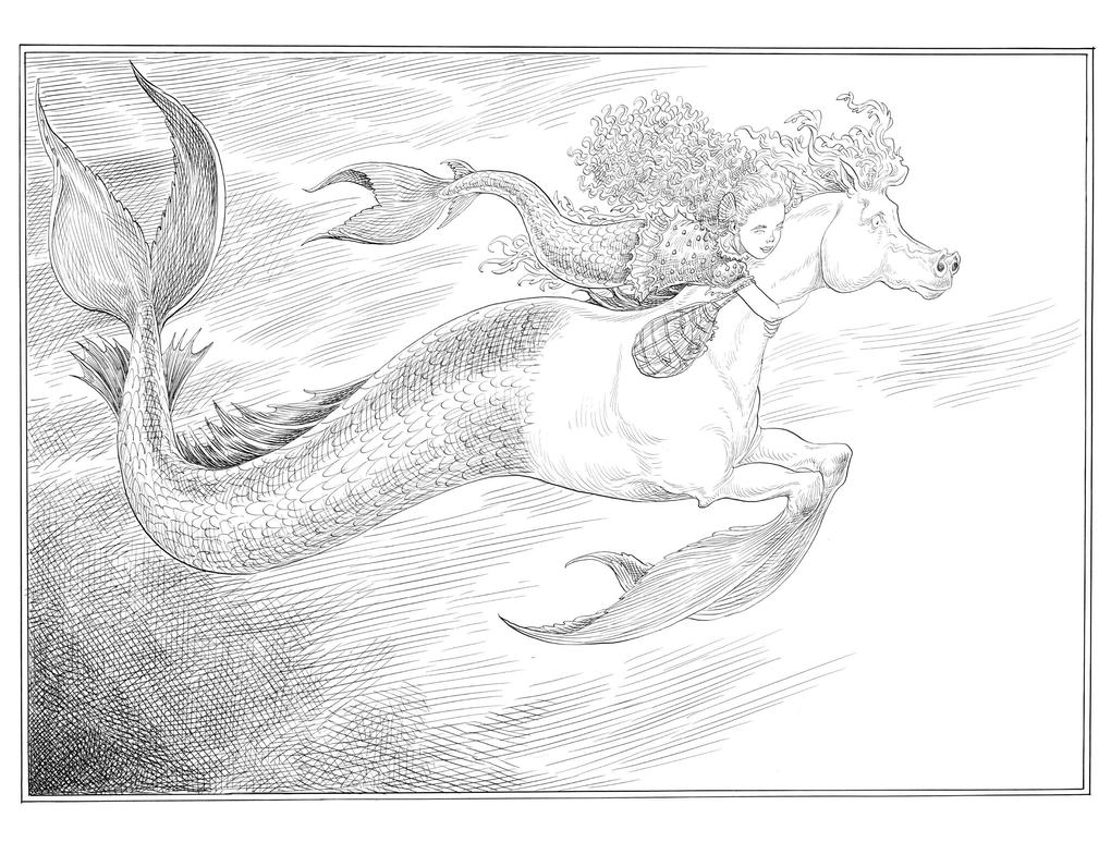 Weitere Ansicht: A Mermaid's Diary | Chris Riddell