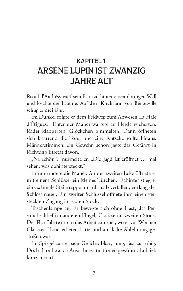 Weitere Ansicht: Die Gräfin von Cagliostro oder die Jugend des Arsène Lupin | Maurice Leblanc, Maurice Lupin