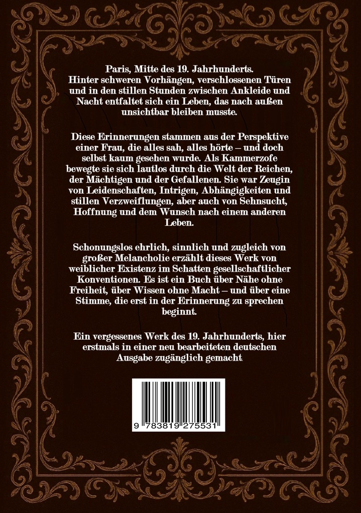 Weitere Ansicht: Intime Geständnisse einer Kammerzofe Paris 1864 | Horst Fischer