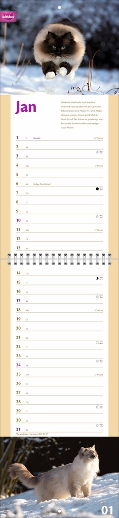 Weitere Ansicht: Whiskas Katzenleben Kalender 2027