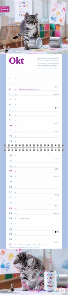 Weitere Ansicht: Whiskas Katzenleben Kalender 2027