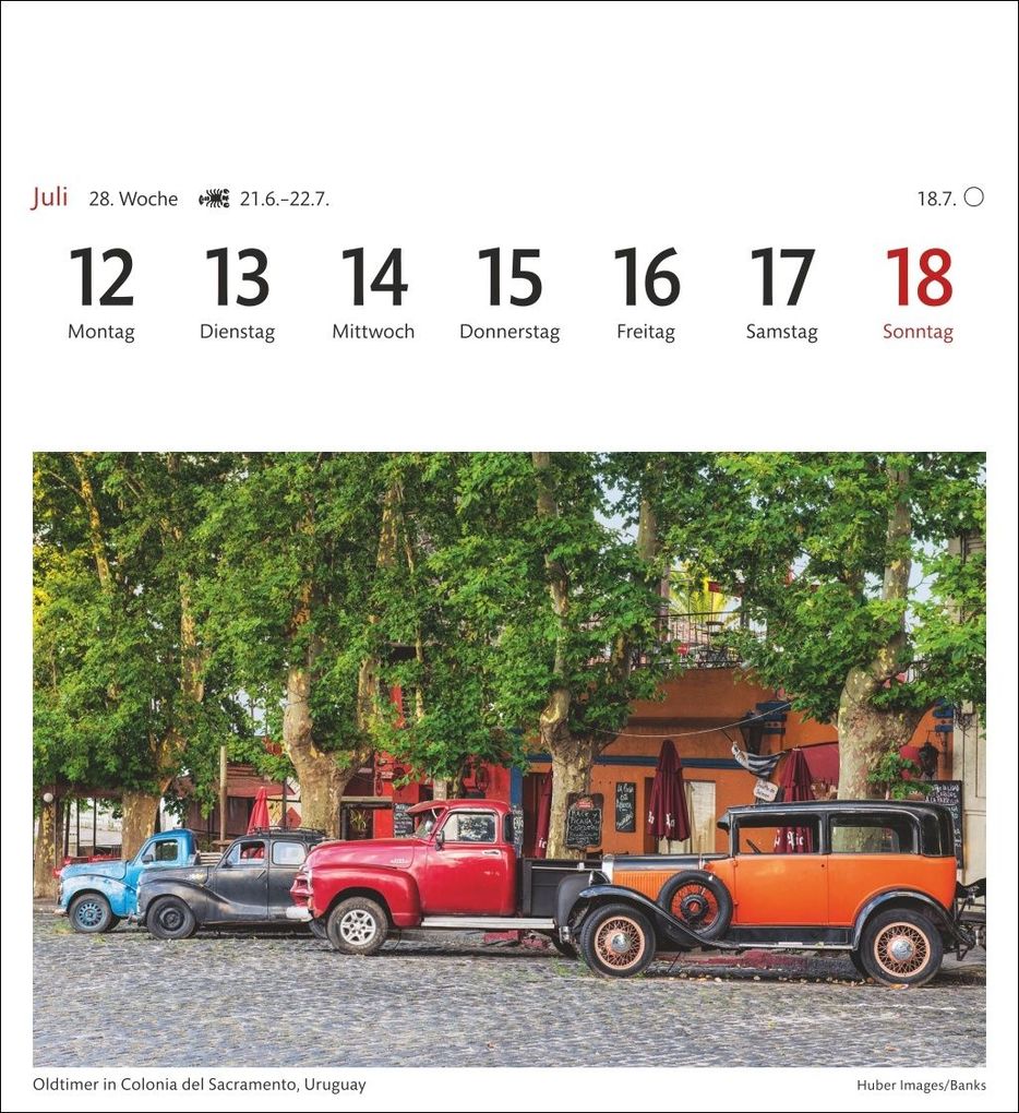 Weitere Ansicht: Traumziele Sehnsuchtskalender 2027 - Wochenkalender mit 53 Postkarten
