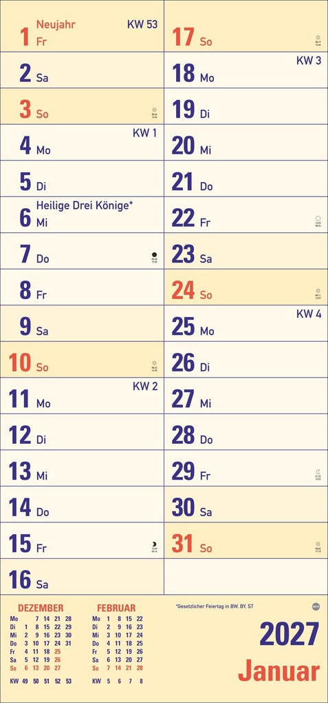 Weitere Ansicht: Großdruck Planer 2027