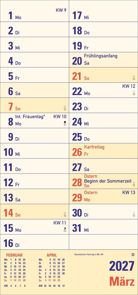 Weitere Ansicht: Großdruck Planer 2027