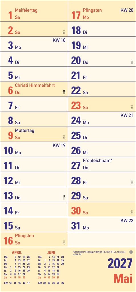 Weitere Ansicht: Großdruck Planer 2027