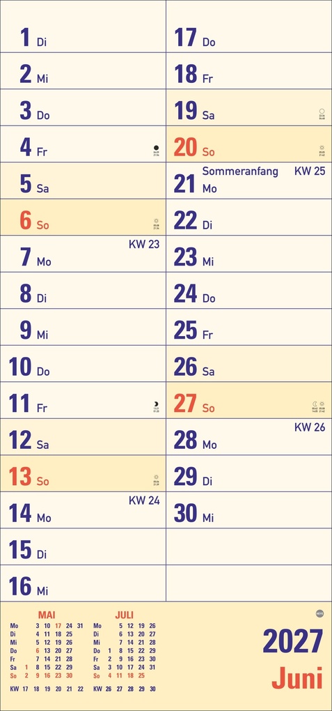Weitere Ansicht: Großdruck Planer 2027