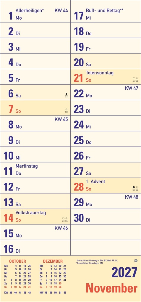 Weitere Ansicht: Großdruck Planer 2027