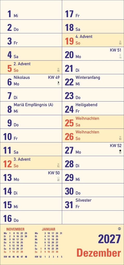 Weitere Ansicht: Großdruck Planer 2027
