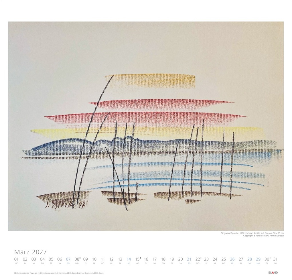 Weitere Ansicht: Siegward Sprotte Edition Kalender 2027 | Siegward Sprotte