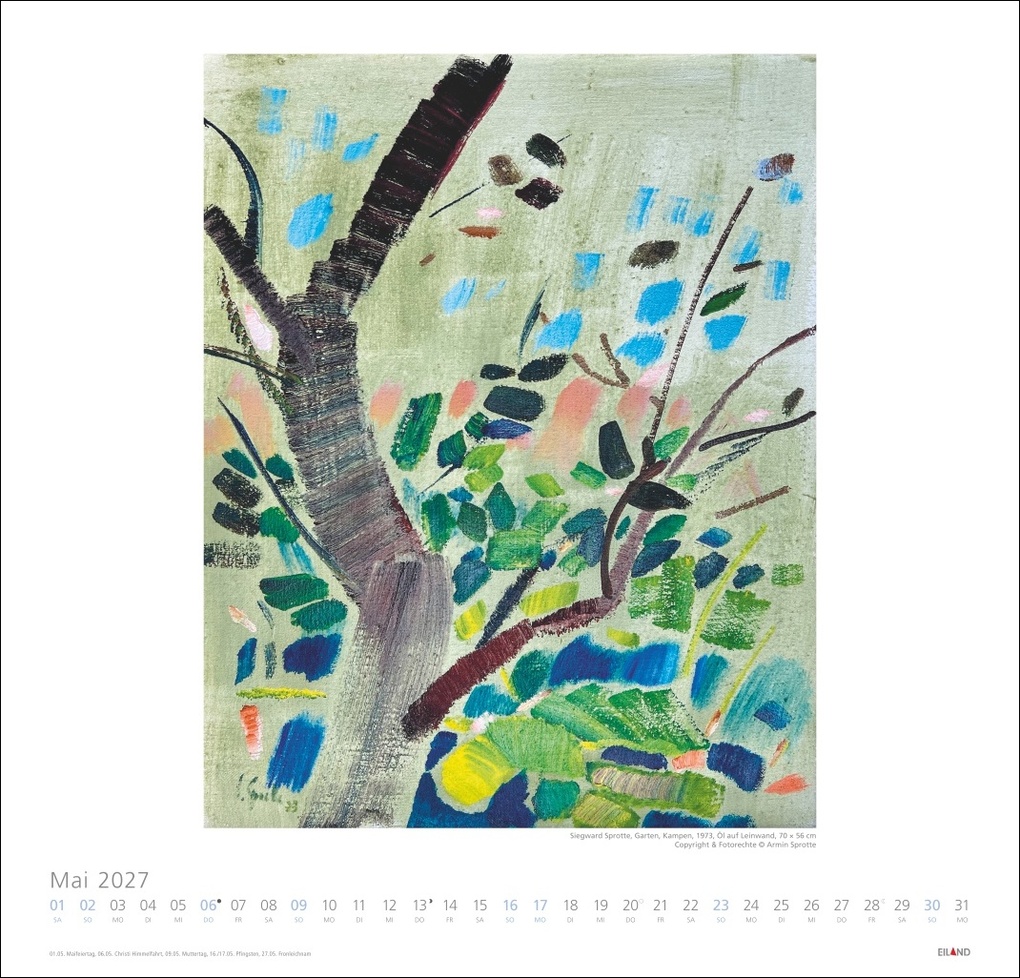Weitere Ansicht: Siegward Sprotte Edition Kalender 2027 | Siegward Sprotte
