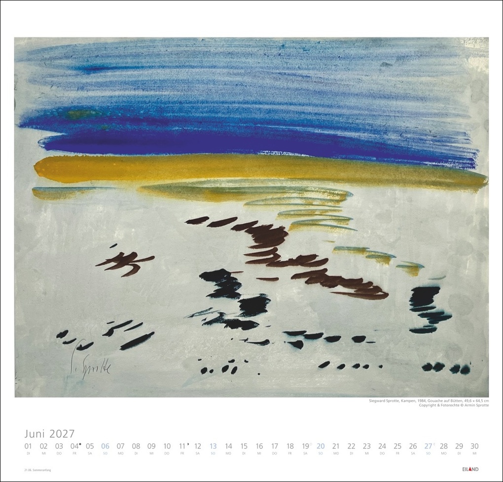 Weitere Ansicht: Siegward Sprotte Edition Kalender 2027 | Siegward Sprotte
