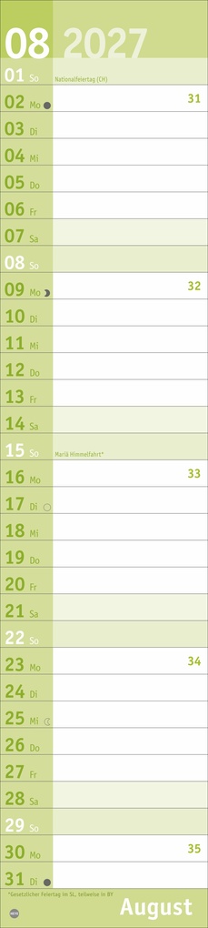 Weitere Ansicht: Basic Langplaner 2027