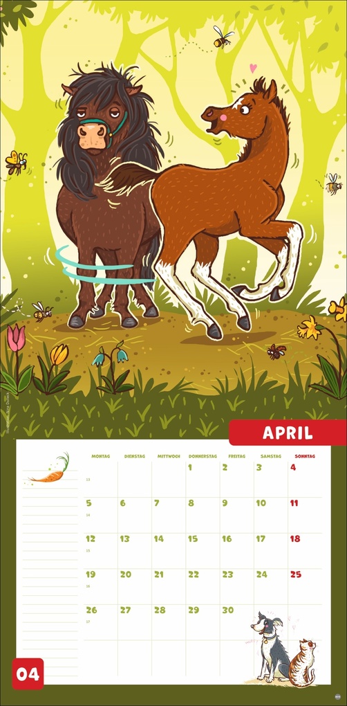 Weitere Ansicht: Haferhorde Broschurkalender 2027 | Suza Kolb