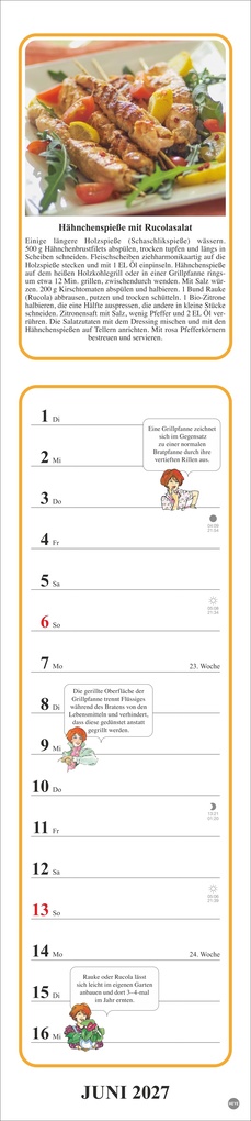 Weitere Ansicht: Tante Clara Küchenkalender 2027