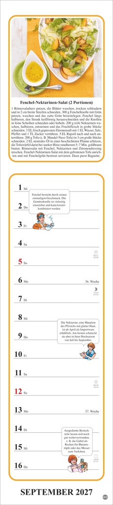 Weitere Ansicht: Tante Clara Küchenkalender 2027