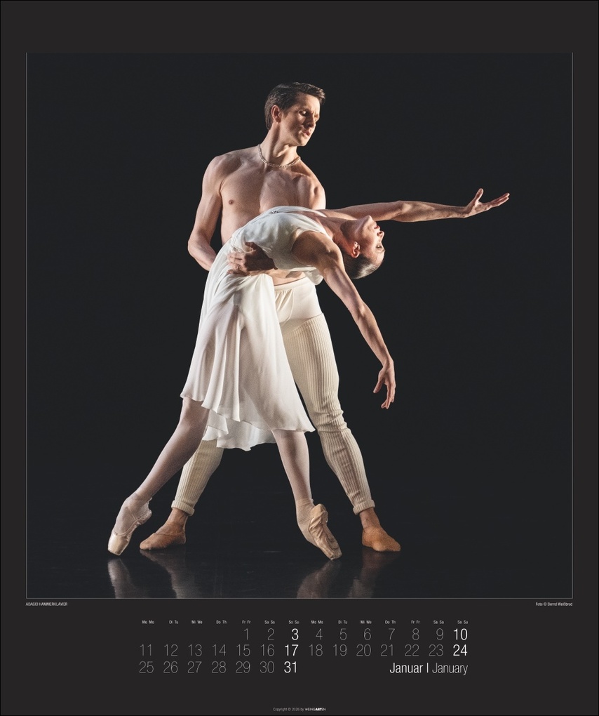 Weitere Ansicht: Stuttgarter Ballett Kalender 2027 | Tamas Detrich