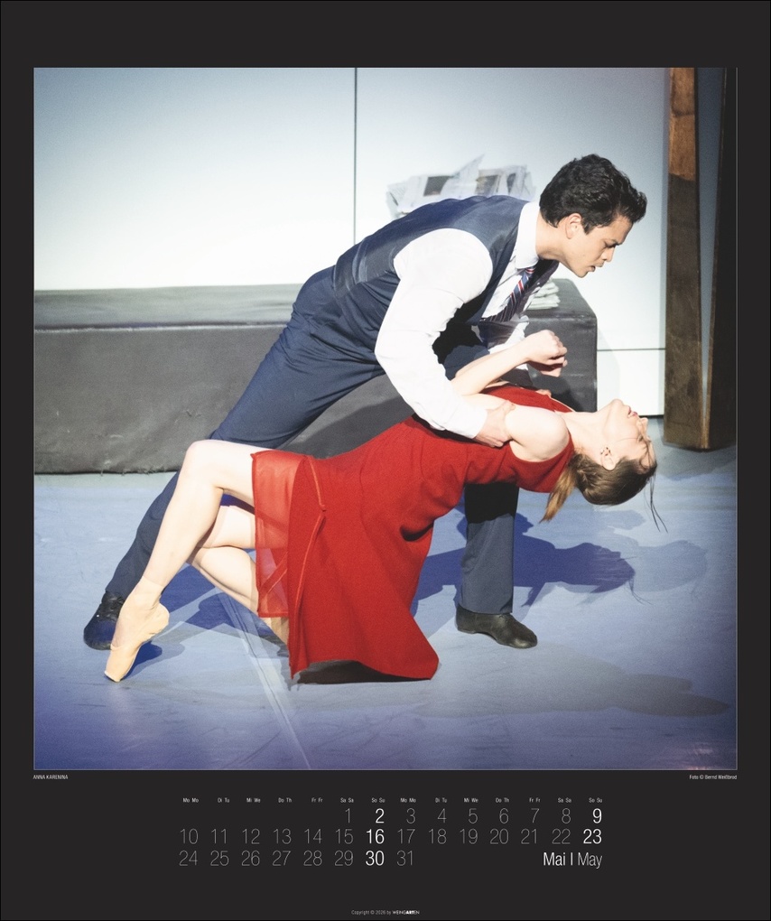 Weitere Ansicht: Stuttgarter Ballett Kalender 2027 | Tamas Detrich