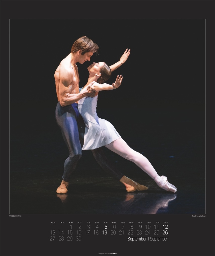 Weitere Ansicht: Stuttgarter Ballett Kalender 2027 | Tamas Detrich