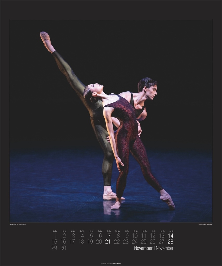 Weitere Ansicht: Stuttgarter Ballett Kalender 2027 | Tamas Detrich