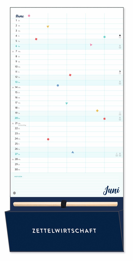 Weitere Ansicht: Familienplaner plus Tasche 2027
