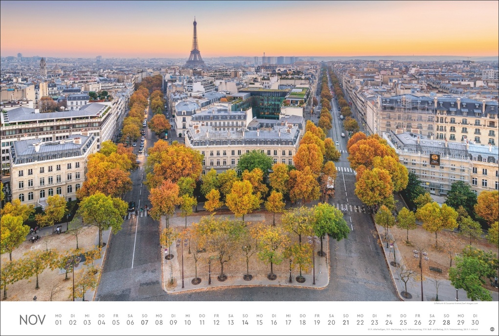 Weitere Ansicht: Paris Edition Kalender 2027