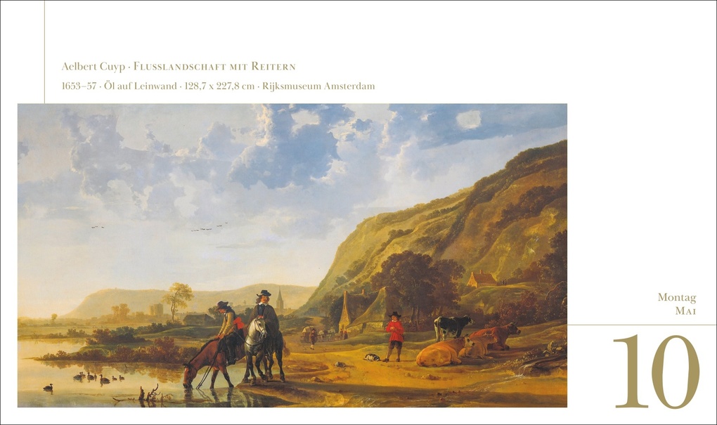 Weitere Ansicht: Eine Reise durch die Welt der Kunst Premiumkalender 2027 - 365 Meisterwerke