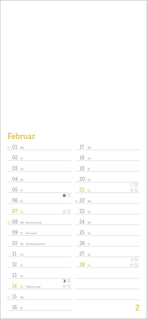 Weitere Ansicht: Kalender zum Selbstgestalten 2027
