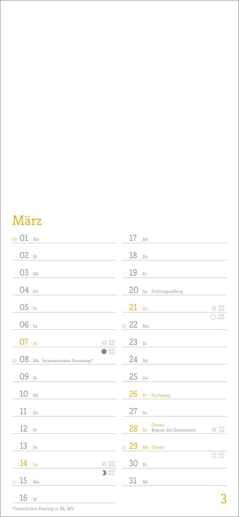 Weitere Ansicht: Kalender zum Selbstgestalten 2027