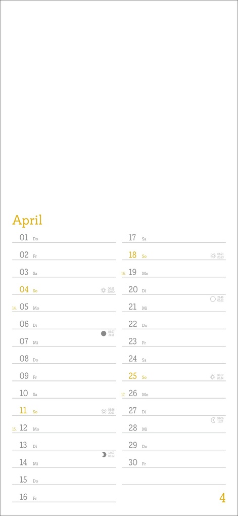 Weitere Ansicht: Kalender zum Selbstgestalten 2027