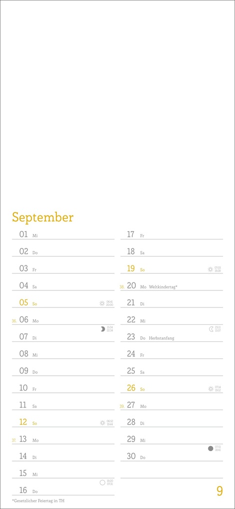 Weitere Ansicht: Kalender zum Selbstgestalten 2027