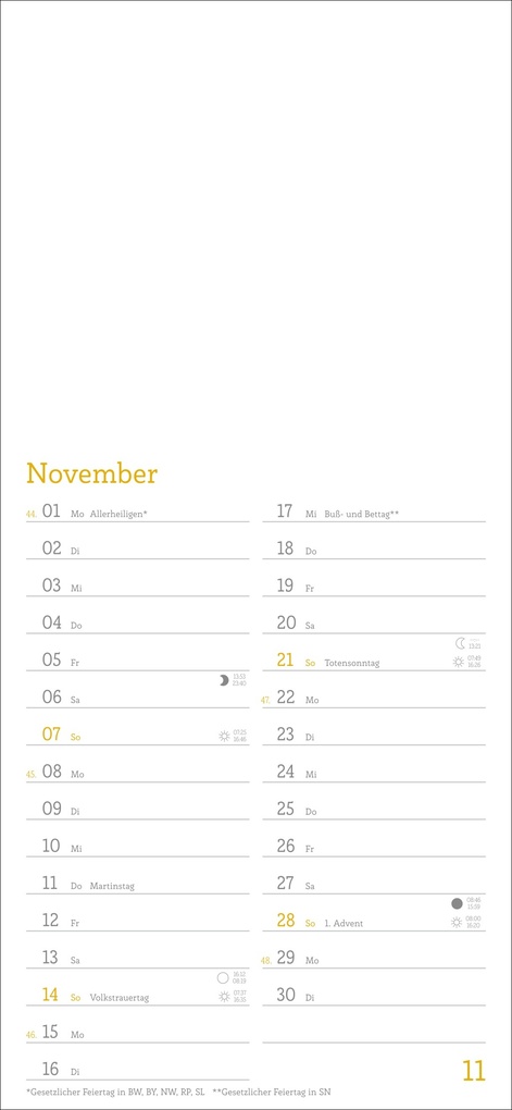 Weitere Ansicht: Kalender zum Selbstgestalten 2027