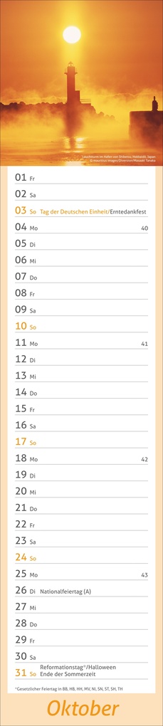 Weitere Ansicht: times&more Leuchttürme Langplaner 2027