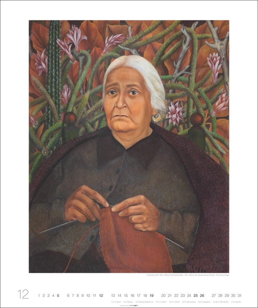 Weitere Ansicht: Frida Kahlo Edition Kalender 2027 | Frida Kahlo