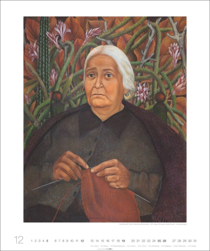 Weitere Ansicht: Frida Kahlo Edition Kalender 2027 | Frida Kahlo