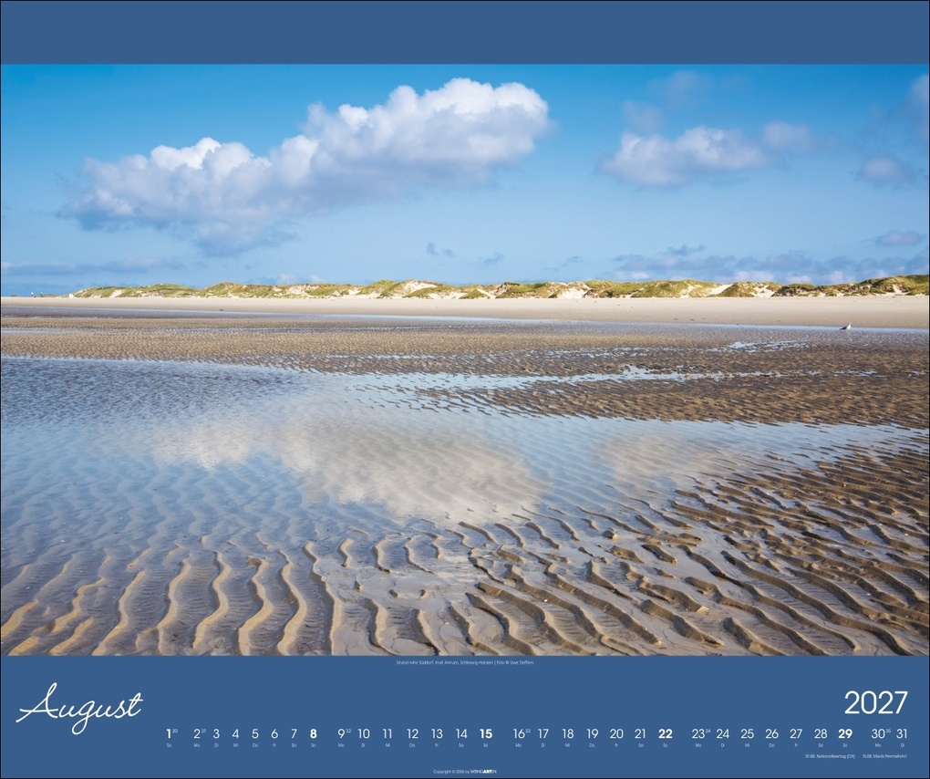 Weitere Ansicht: Nordsee Kalender 2027