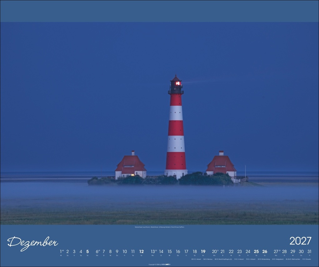 Weitere Ansicht: Nordsee Kalender 2027