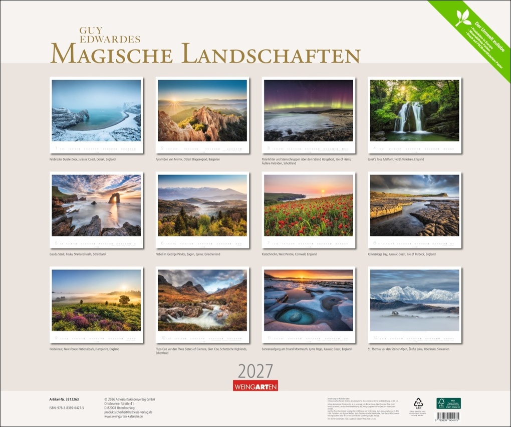 Weitere Ansicht: Magische Landschaften 2027