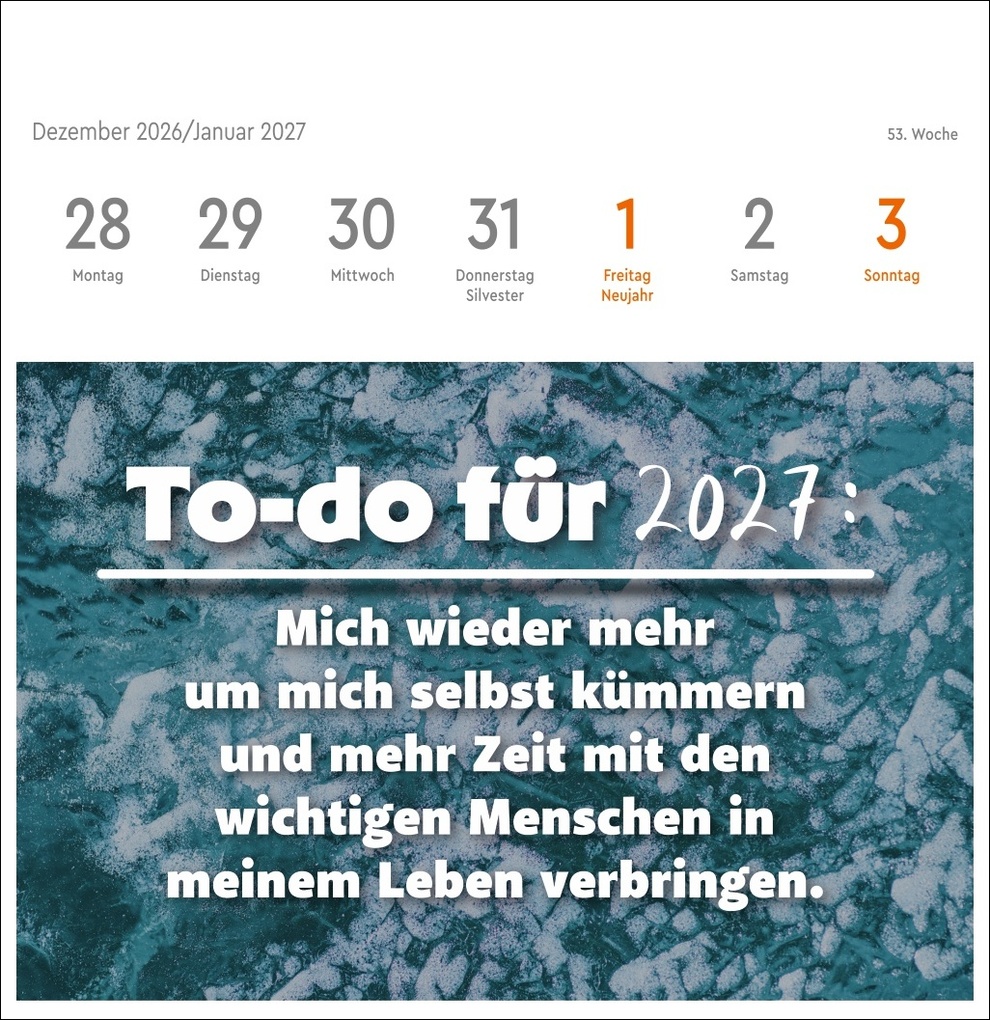 Weitere Ansicht: Visual Statements Premium-Postkartenkalender 2027