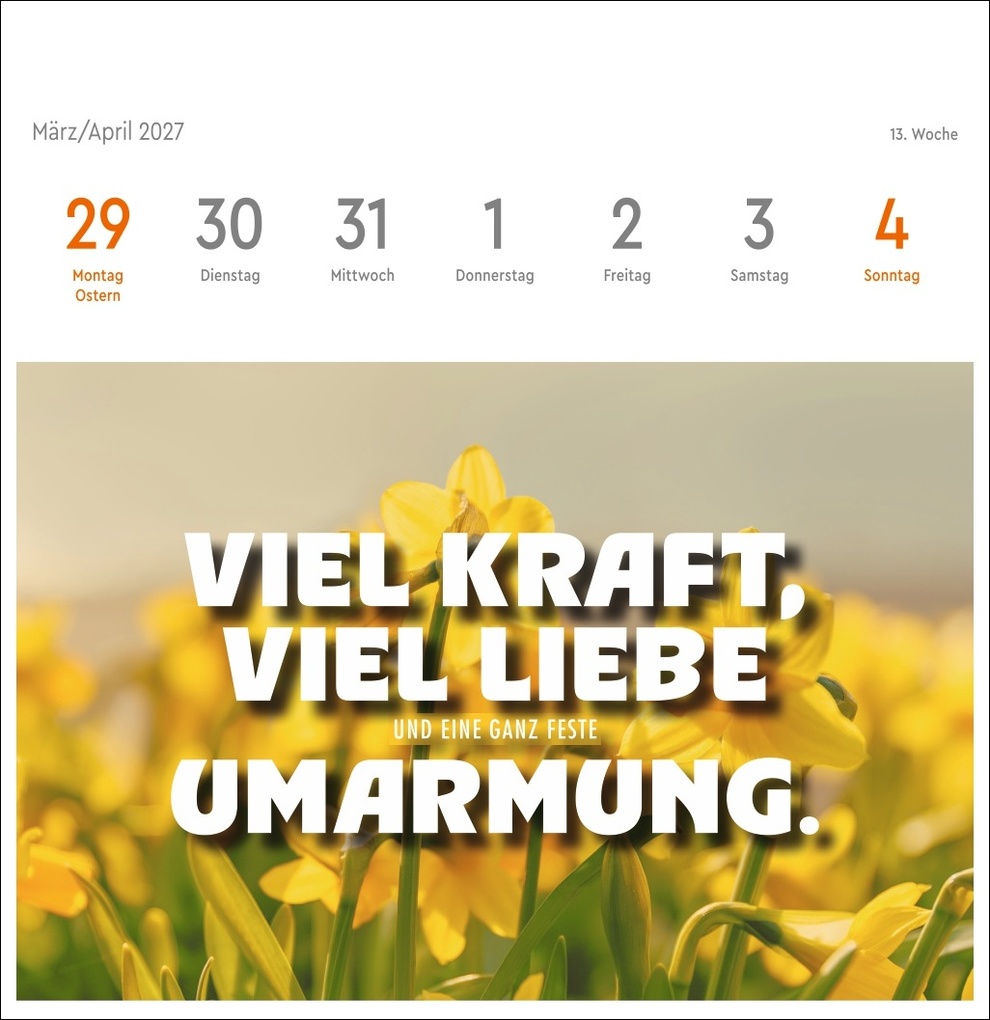 Weitere Ansicht: Visual Statements Premium-Postkartenkalender 2027