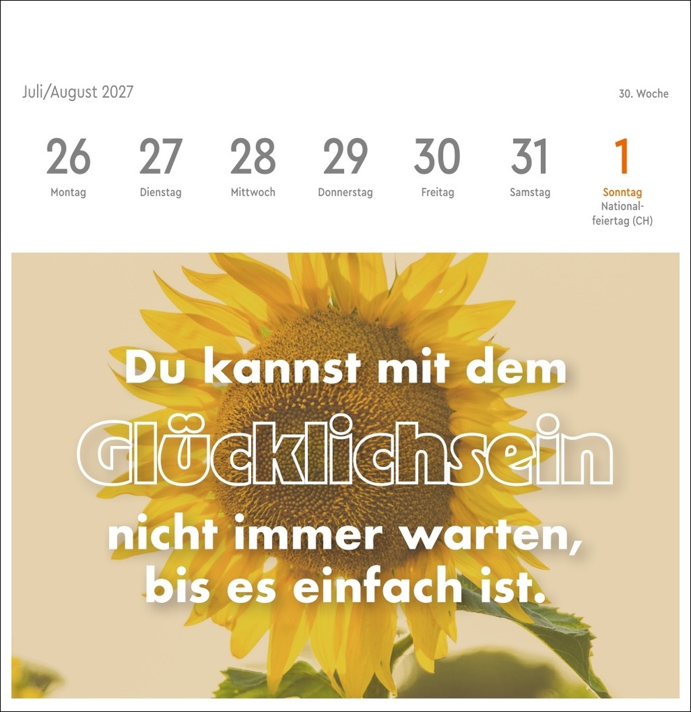Weitere Ansicht: Visual Statements Premium-Postkartenkalender 2027