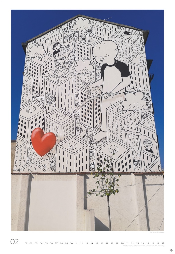 Weitere Ansicht: Streetart Posterkalender 2027