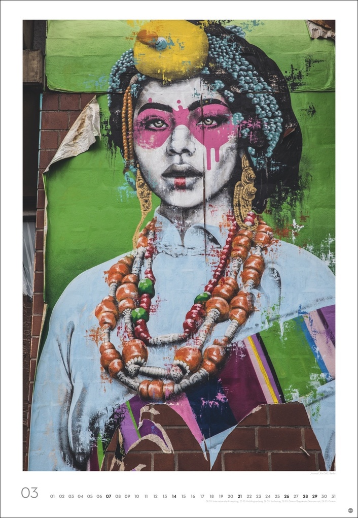 Weitere Ansicht: Streetart Posterkalender 2027