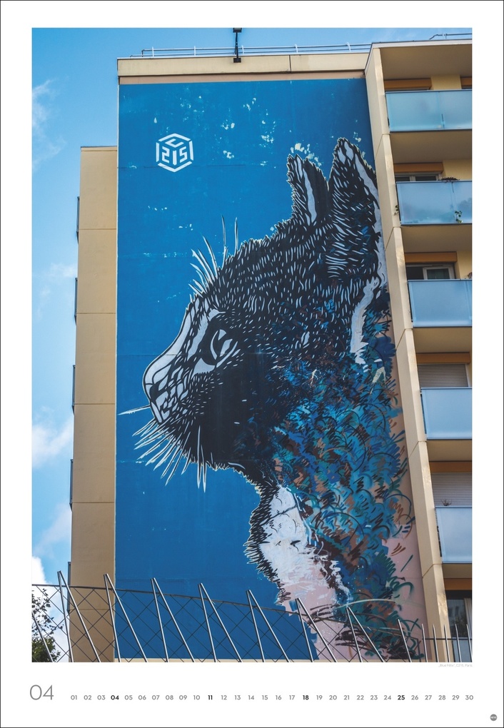 Weitere Ansicht: Streetart Posterkalender 2027