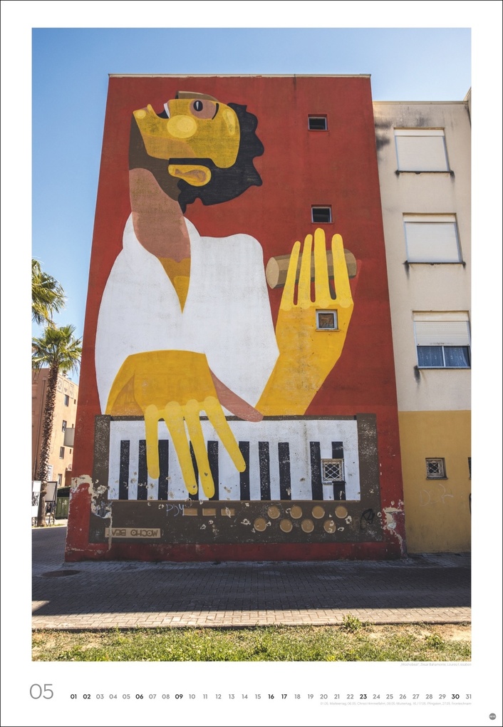 Weitere Ansicht: Streetart Posterkalender 2027