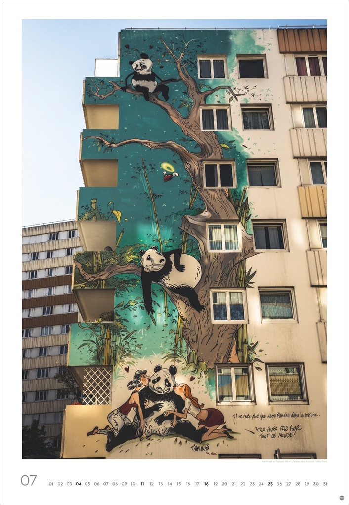 Weitere Ansicht: Streetart Posterkalender 2027