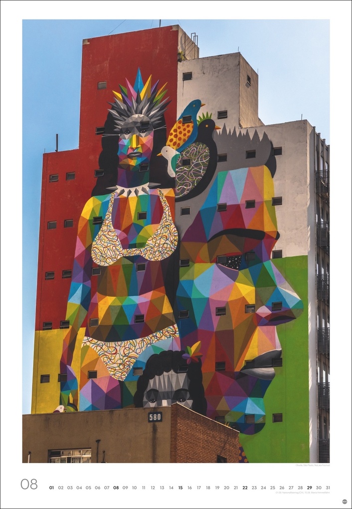 Weitere Ansicht: Streetart Posterkalender 2027