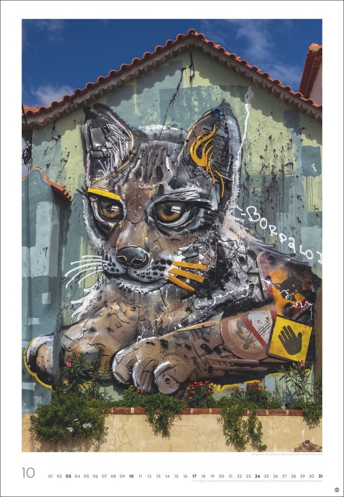Weitere Ansicht: Streetart Posterkalender 2027